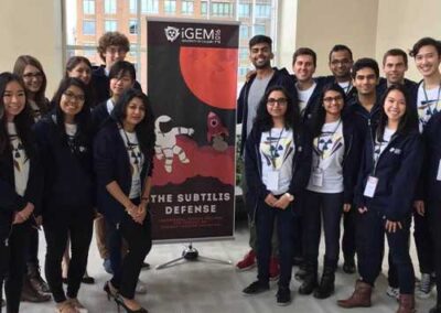 The Subtilis Defence – protecting astronauts from high energy ionizing radiation